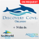 Discovery Cove Day Resort + 2 Parques - SUMMER PROMO - PACOTE DE BEBIDAS PREMIUM GRÁTIS!